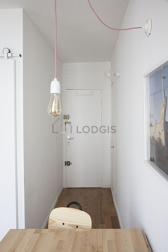 Beautiful entrance with wooden floor