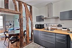 Wohnung Paris 3° - Küche