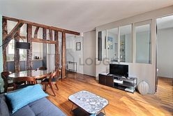 Wohnung Paris 3° - Wohnzimmer