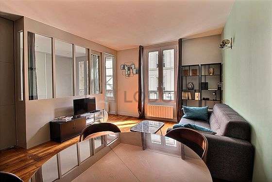 Great, very quiet and very bright sitting room of an apartment in Paris