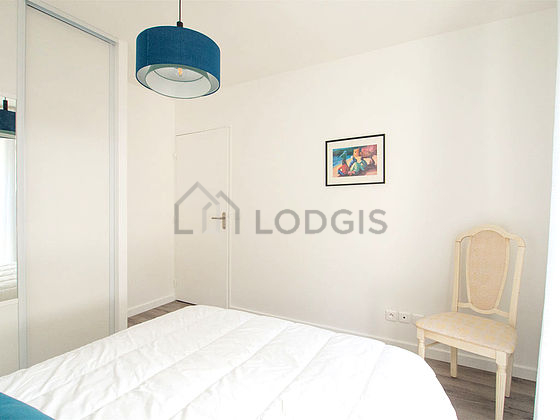 Very quiet bedroom for 2 persons equipped with 1 bed(s) of 140cm