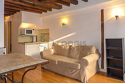 Wohnung Paris 3° - Wohnzimmer