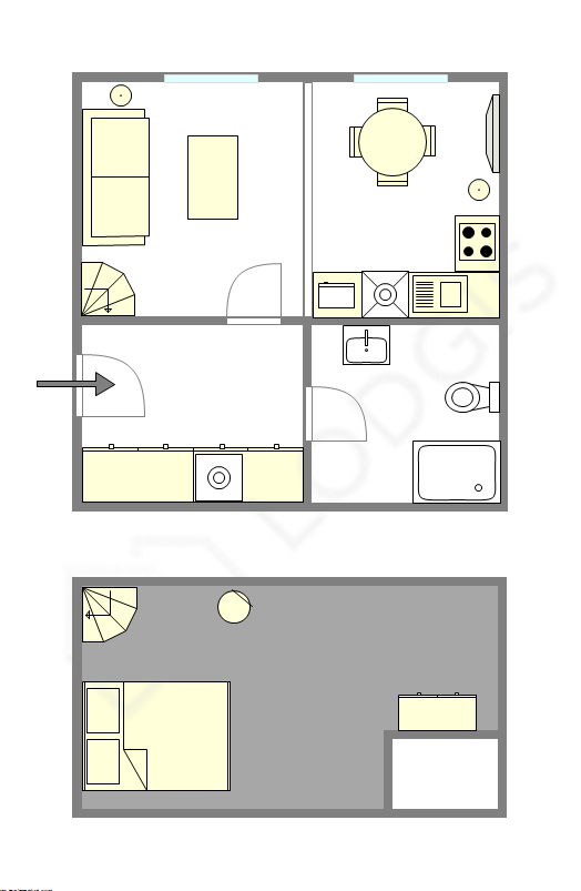 Wohnung Paris 3° - Interaktiven Plan