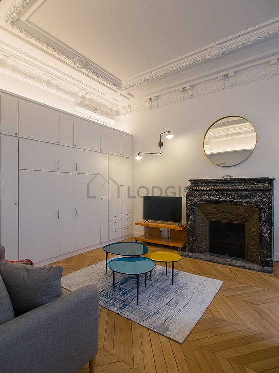 Very bright living room