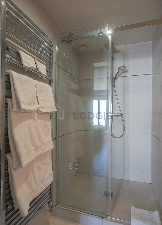 Bathroom equipped with separate shower