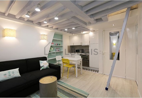 Living room with double-glazed windows
