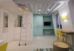 Duplex Paris 4° - Wohnzimmer