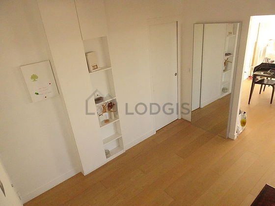 Beautiful entrance with wooden floor