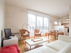 Wohnung Courbevoie - Wohnzimmer