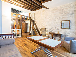 Wohnung Paris 6° - Wohnzimmer