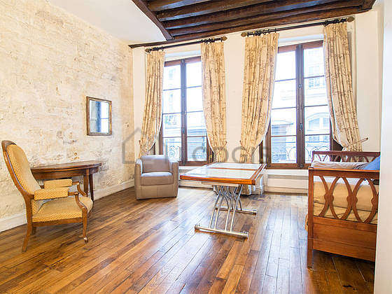 Great, very quiet and bright sitting room of an apartmentin Paris