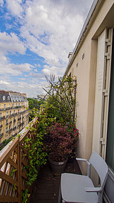 Apartamento París 4° - Terraza