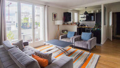 Saint Paul Paris 4° 2 Schlafzimmer Wohnung