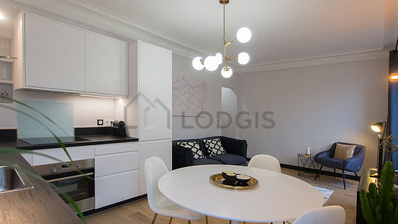 Very bright living room