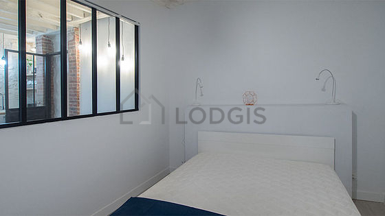 Bedroom facing the courtyard