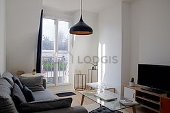 Wohnung Levallois-Perret - Wohnzimmer