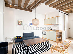 Apartment Paris 4° - Living room