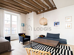 Appartement Paris 4° - Séjour