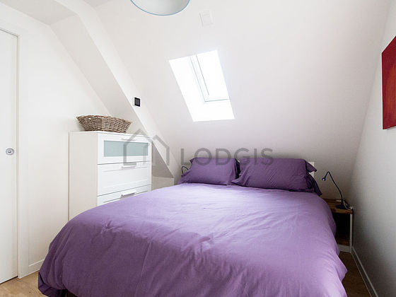 Bedroom with double-glazed windows