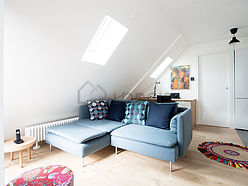 Wohnung Paris 20° - Wohnzimmer