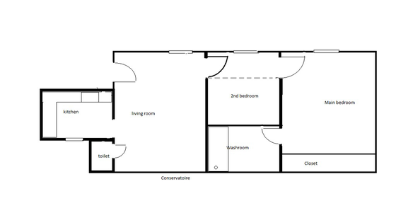 Apartment Paris 9° - Interactive plan