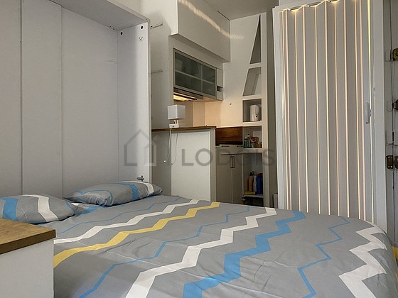 Living room with wooden floor