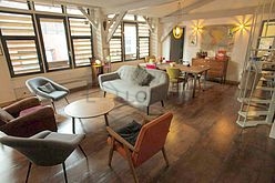 Loft Paris 18° - Living room