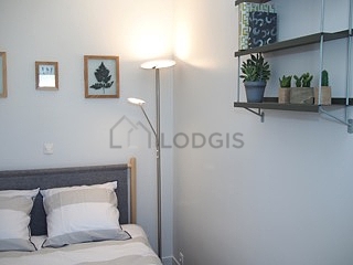 Bedroom with windows