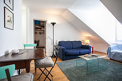 Wohnung Paris 4° - Wohnzimmer