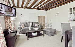 Wohnung Paris 4° - Wohnzimmer