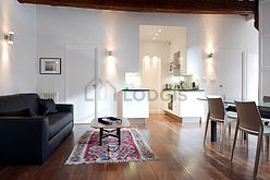 Apartment Paris 3° - Living room