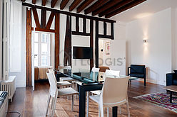 Appartement Paris 3° - Séjour