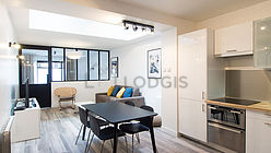 Wohnung Paris 20° - Wohnzimmer