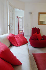 Appartement Paris 3° - Séjour