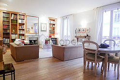 Wohnung Paris 18° - Wohnzimmer