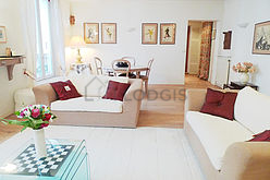 Wohnung Paris 18° - Wohnzimmer