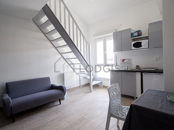 Very quiet living room furnished with sofa, coffee table, wardrobe, 1 chair(s)