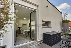 dúplex Suresnes - Terraza