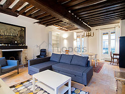 Apartment Paris 4° - Living room