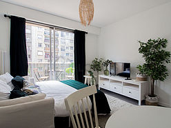 Wohnung Paris 20° - Wohnzimmer