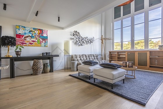 Séjour d'un appartement à Paris