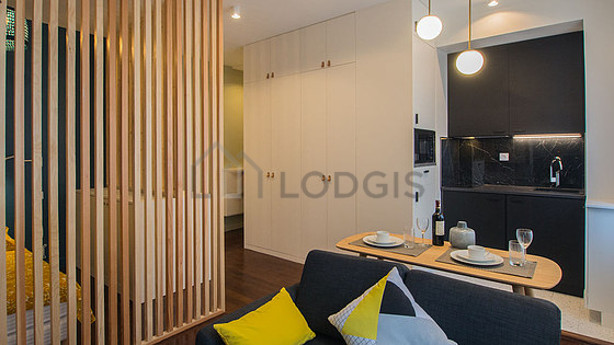 Living room with double-glazed windows