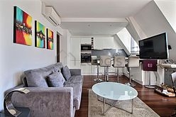 Wohnung Paris 16° - Wohnzimmer