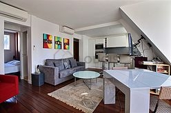 Wohnung Paris 16° - Wohnzimmer