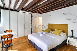 Apartamento París 5° - Dormitorio