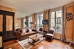 Wohnung Paris 6° - Wohnzimmer
