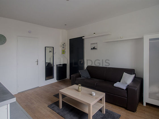 Living room with double-glazed windows