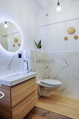 Appartement Paris 4° - Salle de bain