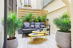 Wohnung Paris 4° - Terasse