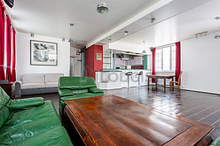 Duplex Paris 18° - Séjour